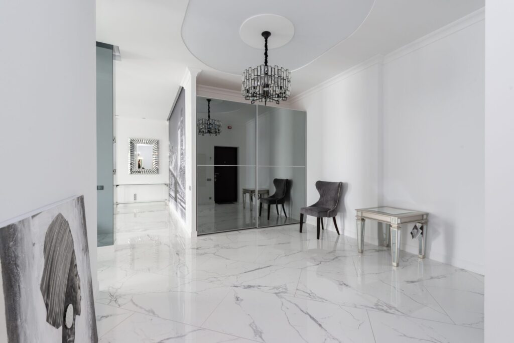 White Floor Tiles