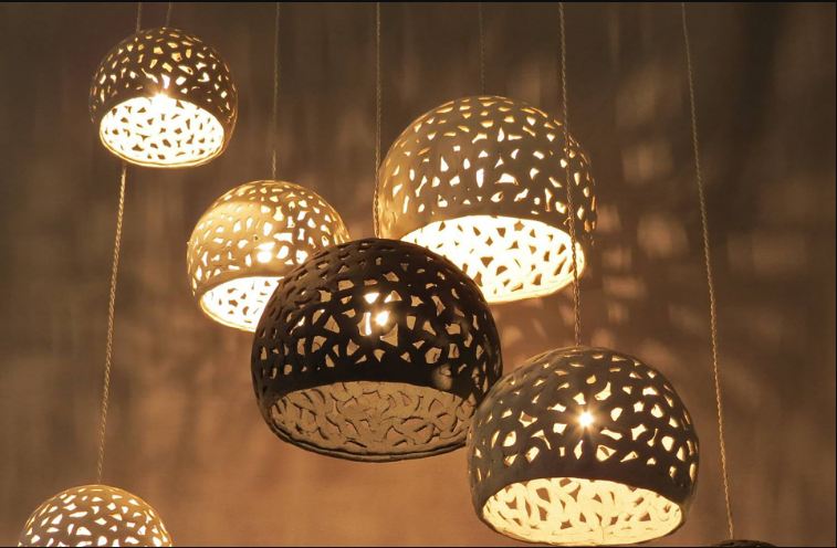 Ball Lights Hanging Ideas